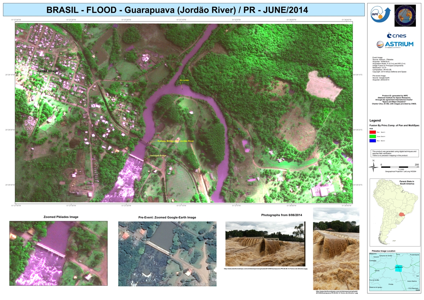 Inundação Guarapuava-PR