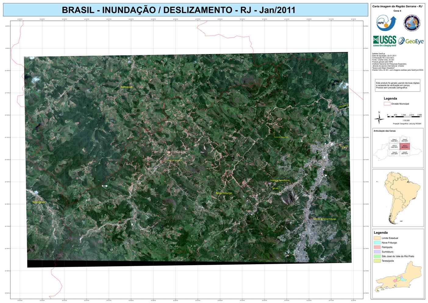 Inundação Região Serrana-RJ