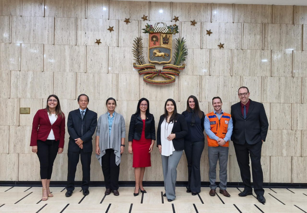 Integrantes da Reunião da Carta Internacional em Caracas, Venezuela