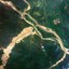Imagem AMZ-1 mostra a seca no Lago Tefé, no Amazonas em 28 de setembro de 2023