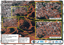 Mapa Montenegro - RS com as inundações de 18/11/2023