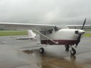 Aeronave que transportou o sensor LIDAR em sobrevoos pela Amazônia.