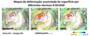 Figura 4 - Mapa de deformação de superfície da Mina de Carajás/PA