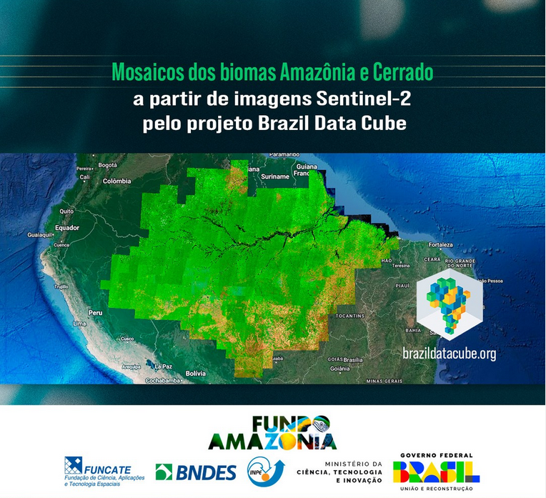 Mosaicos dos Biomas Amazônia e Cerrado - Brazil Data Cube