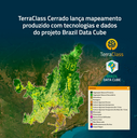 Terraclass Cerrado com dados do Projeto Brazil Data Cube
